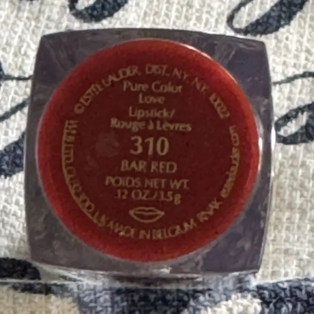 Estee Lauder Pure Color Love Lipstick - 310 Bar Red -Full Size - NIB